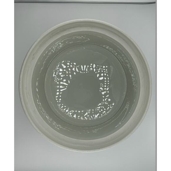 RARE French Hand Painted Crock Dish Porcelaine‎ de France Mid Century Seafood - Picture 6 of 10